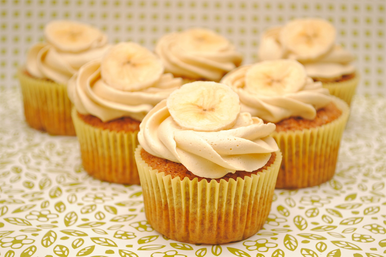 Cupcakes de Banano