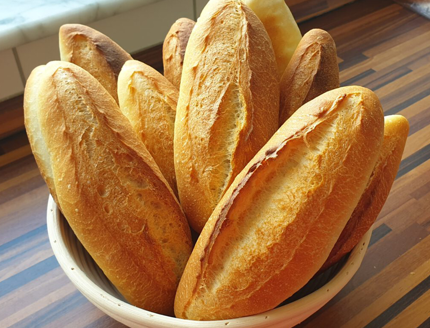 Pan Francés con Mantequilla
